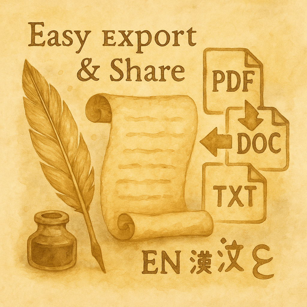 Export Options