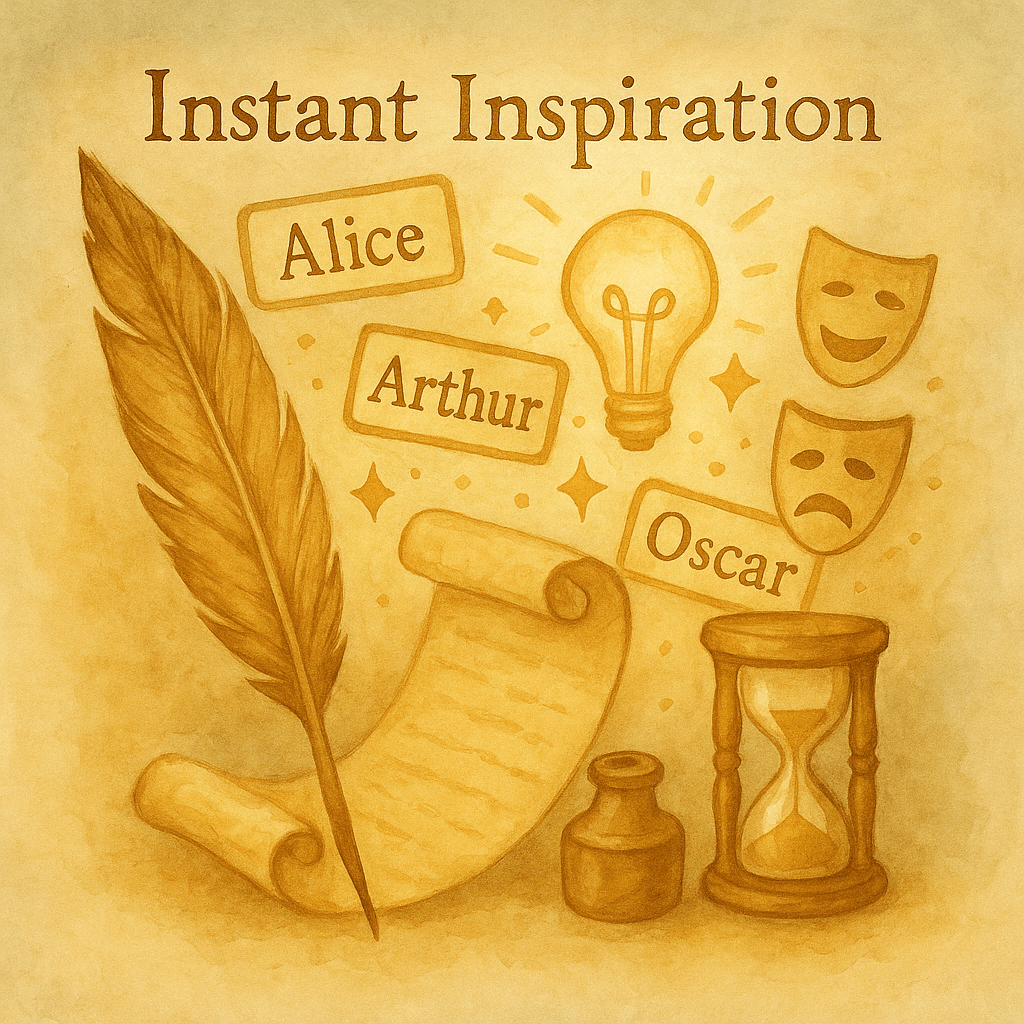 Instant Character Ideas